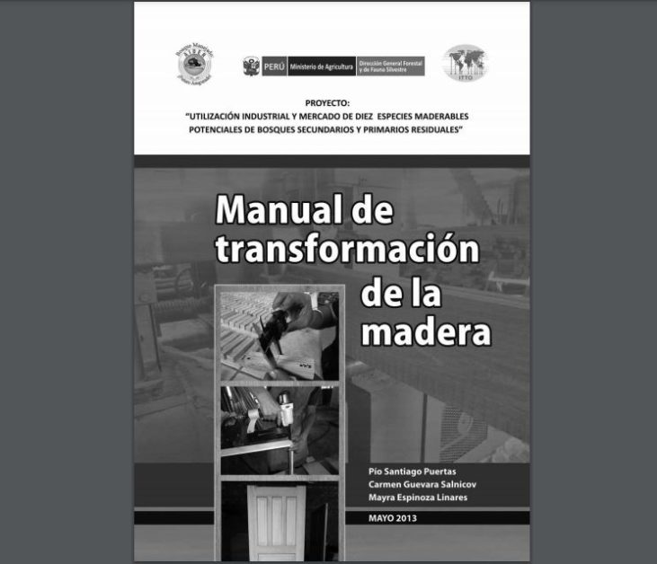 Manual PDF Gratis de transformación de la madera