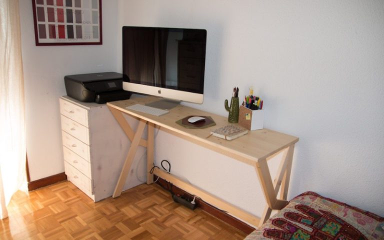 como hacer un mueble escritorio